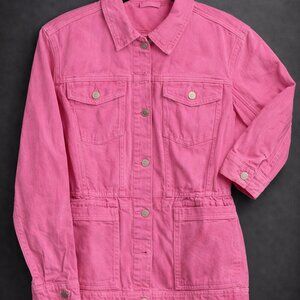 GAP Women's Pink Jean Jacket